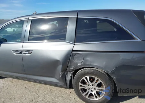 2012 Honda Odyssey Ex-L z USA, uszkodzony, nr VIN 5FNRL5H6XCB065982